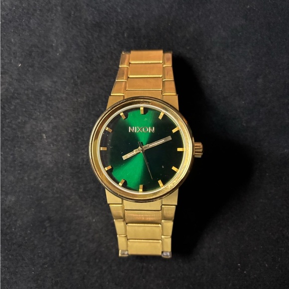 Nixon Other - Nixon Gold and Green Watch